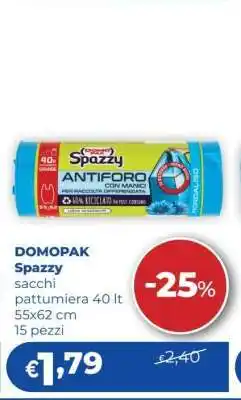 Acqua & Sapone DOMOPAK Spazzy offerta
