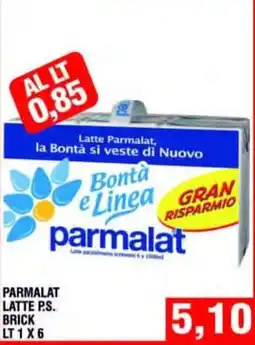 Bitar Latte Parmalat Bontà e Linea offerta