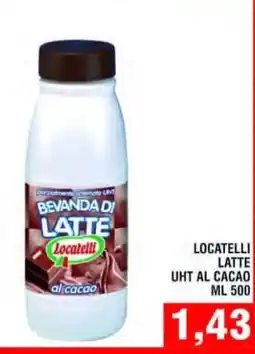 Bitar Locatelli latte UHT al cacao offerta