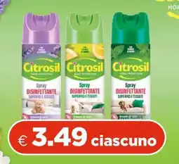 Acqua & Sapone Citrosil Spray Disinfettante offerta