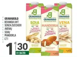 Tutto Risparmio Cash&Carry Granarolo bevanda UHT senza zuccheri offerta