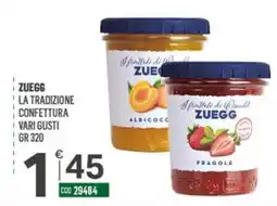 Tutto Risparmio Cash&Carry Confettura Zuegg offerta