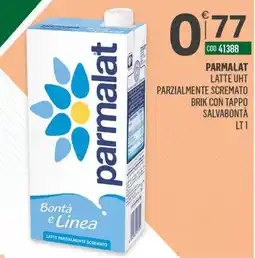 Tutto Risparmio Cash&Carry Parmalat latte UHT parzialmente scremato offerta