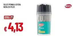 Famila Superstore Selex penna a sfera nera offerta