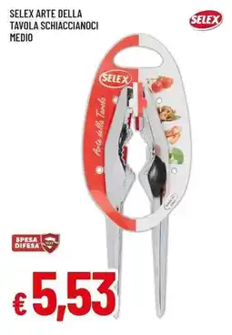 Famila Superstore Selex arte della tavola schiaccianoci medio offerta