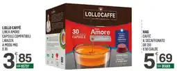 Tutto Risparmio Cash&Carry Lollocaffè linea Amore capsule compatibili Lavazza a modo mio offerta