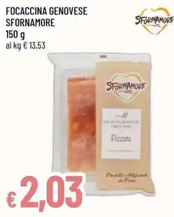 Famila Superstore Focaccina genovese Sfornamore offerta