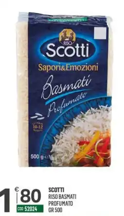 Tutto Risparmio Cash&Carry Scotti riso basmati profumato offerta
