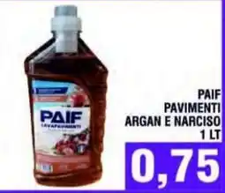 Bitar Paif lavapavimenti argan e narciso offerta