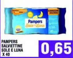 Bitar Pampers salviettine sole e luna offerta
