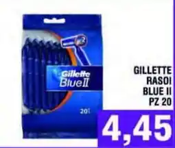 Bitar Gillette Rasoi Blue II offerta