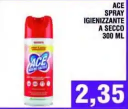 Bitar Ace spray igienizzante a secco offerta
