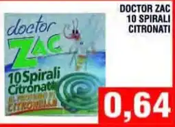 Bitar Doctor Zac 10 Spirali Citronati offerta