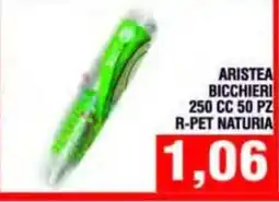 Bitar Aristea bicchieri offerta