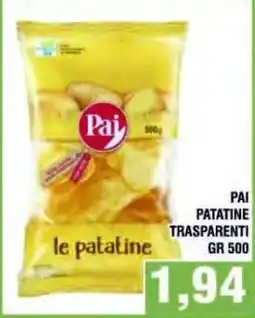 Bitar Pai le patatine offerta