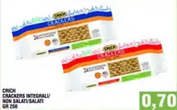 Bitar Crich crackers integrali offerta
