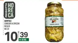 Tutto Risparmio Cash&Carry Carciofi a spicchi Gentile offerta