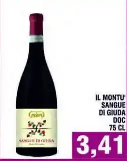 Bitar Il Montu' Sangue di Giuda DOC offerta