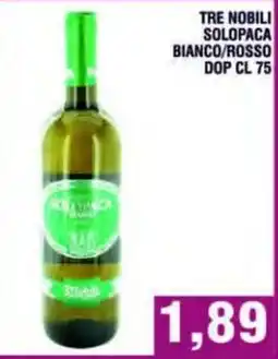 Bitar Tre Nobili Solopaca Bianco/Rosso offerta