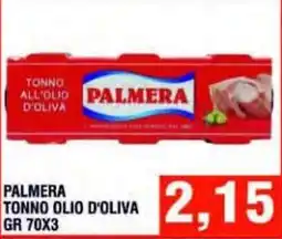 Bitar Palmera tonno olio d'oliva offerta