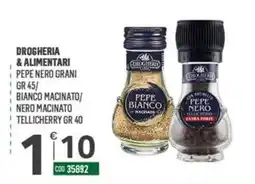 Tutto Risparmio Cash&Carry Pepe nero tellicherry offerta