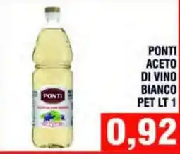 Bitar Aceto di vino bianco Ponti offerta