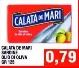 Bitar Calata de Mari sardine olio di oliva offerta
