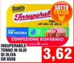 Bitar Insuperabile tonno in olio di oliva offerta