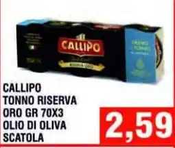 Bitar Callipo tonno riserva oro offerta
