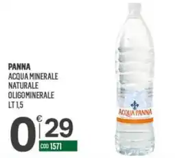 Tutto Risparmio Cash&Carry Acqua Panna acqua minerale naturale oligominerale offerta