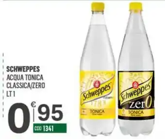 Tutto Risparmio Cash&Carry Schweppes acqua tonica classica/zero offerta
