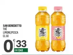 Tutto Risparmio Cash&Carry San Benedetto Thè Limone/Pesca offerta