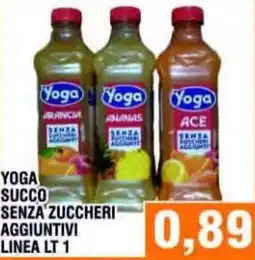 Bitar Yoga succo senza zuccheri aggiuntivi offerta