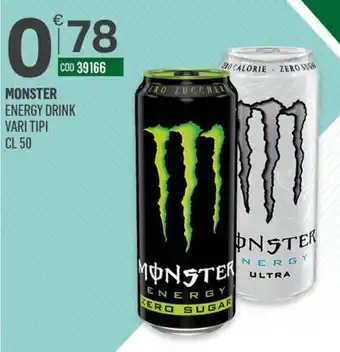 Monster energy drink