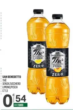 Tutto Risparmio Cash&Carry San Benedetto Thè senza zucchero offerta