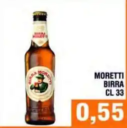 Bitar Moretti birra offerta