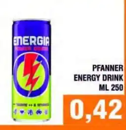 Bitar Pfanner energy drink offerta