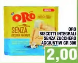 Bitar Oro biscotti integrali senza zucchero aggiuntivi offerta