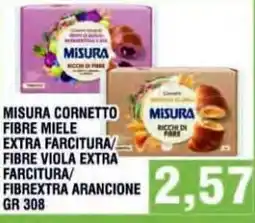 Bitar Misura cornetto fibre miele offerta