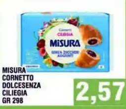 Bitar Misura cornetto dolcesenza ciliegia offerta