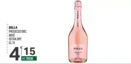 Tutto Risparmio Cash&Carry Bolla Prosecco Rosé offerta