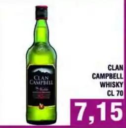 Bitar Clan Campbell Whisky offerta