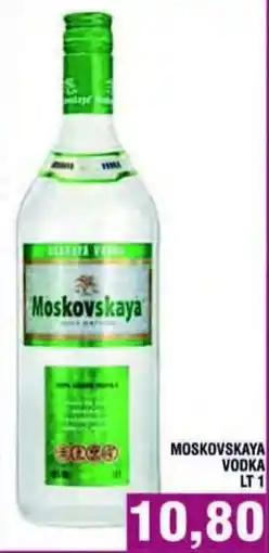 Bitar Moskovskaya vodka offerta