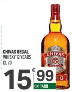 Tutto Risparmio Cash&Carry Chivas Regal Whisky 12 Years offerta