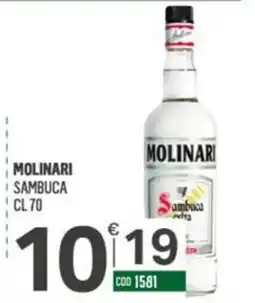 Tutto Risparmio Cash&Carry Molinari Sambuca offerta