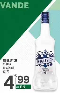 Tutto Risparmio Cash&Carry Keglevich vodka classica offerta