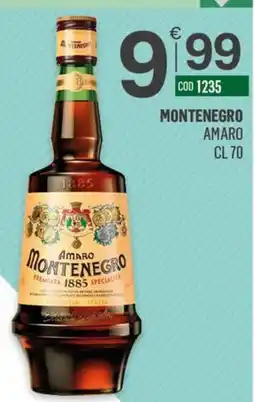 Tutto Risparmio Cash&Carry Amaro Montenegro offerta