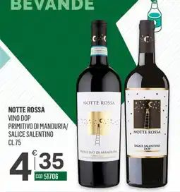 Tutto Risparmio Cash&Carry Notte Rossa Vino DOP offerta