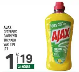 Tutto Risparmio Cash&Carry Ajax detersivo pavimenti tornado offerta