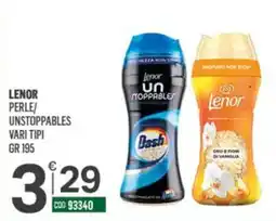 Tutto Risparmio Cash&Carry Lenor Perle/Unstoppables offerta